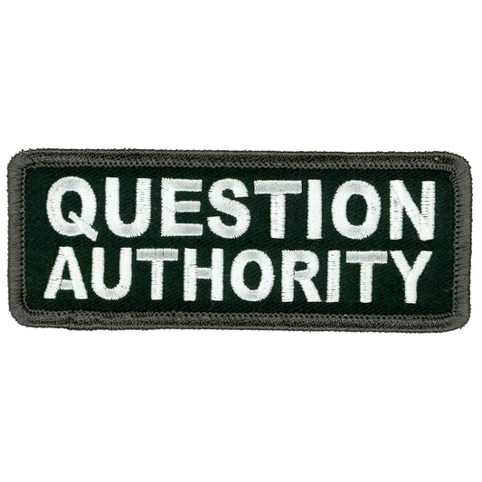 Question Authority Patch