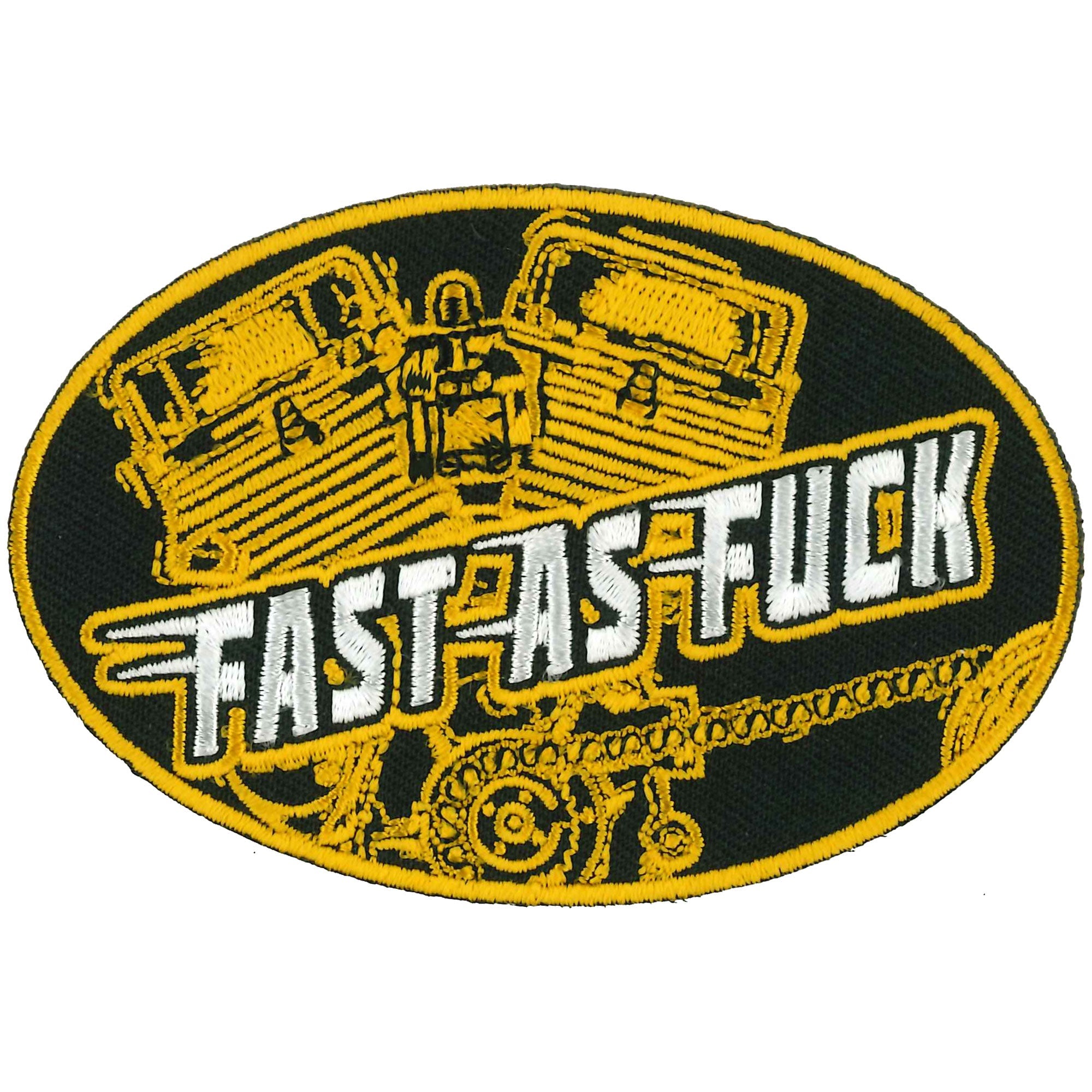 Fast As Fuck 4" X 2" Patch