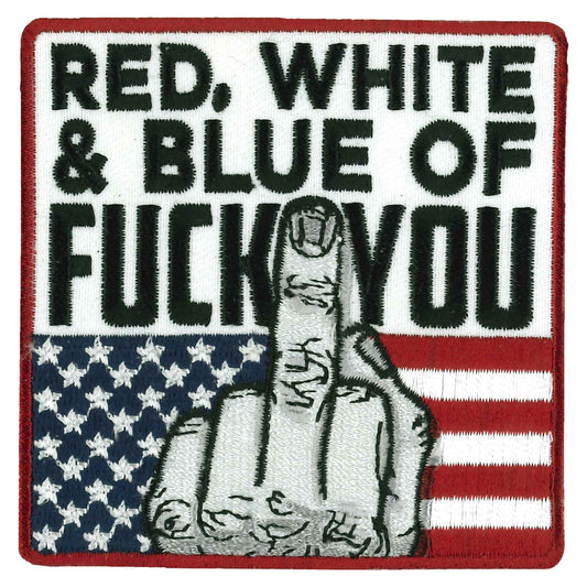 Red White and Blue 3" X 3" Patch