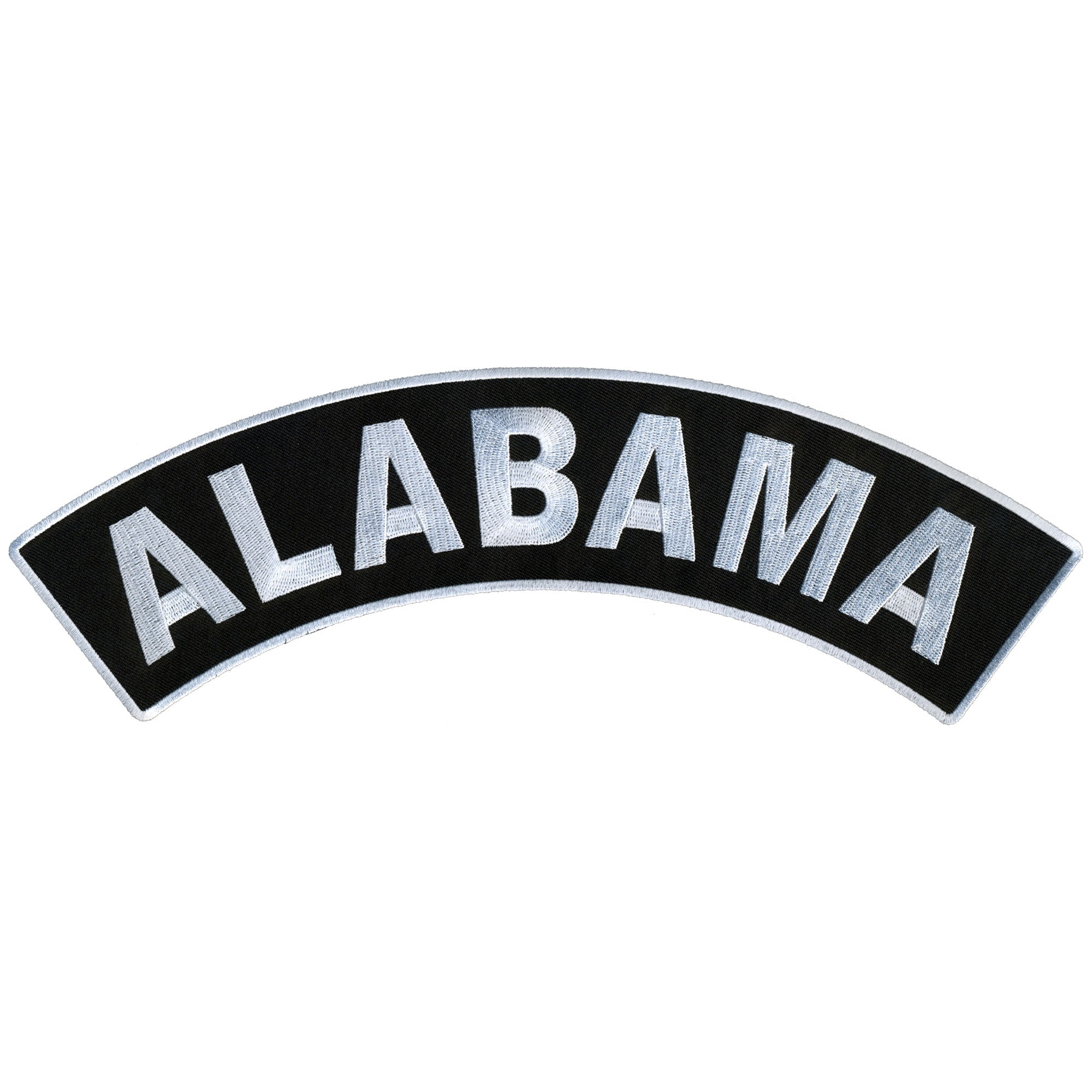Alabama 12” X 3” Top Rocker Patch