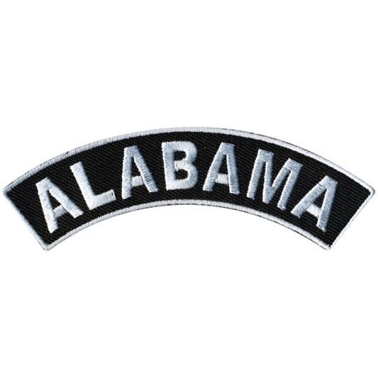 Alabama 4” X 1” Top Rocker Patch