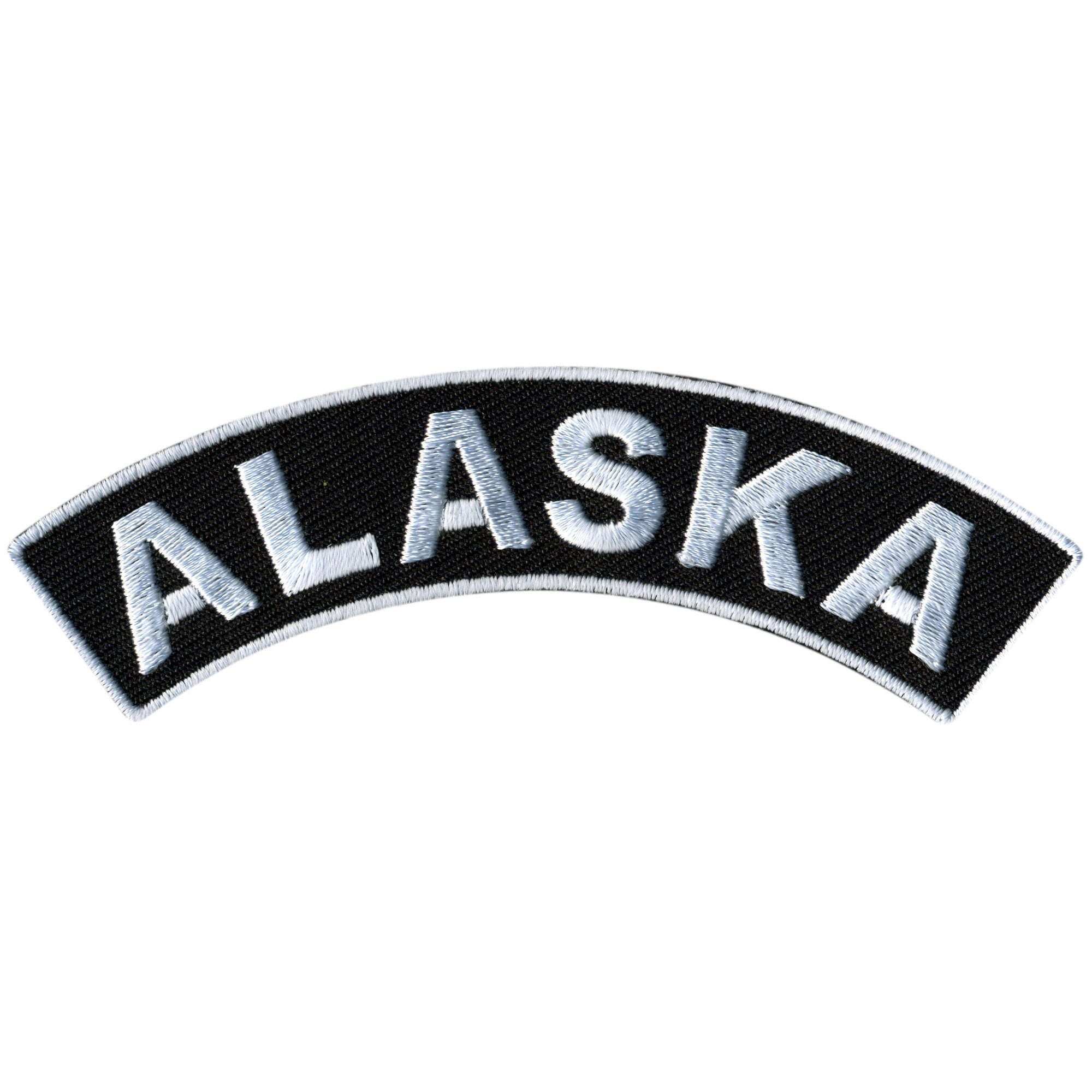 Alaska 4” X 1” Top Rocker Patch