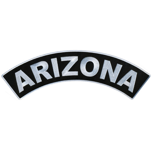 Arizona 12” X 3” Top Rocker Patch