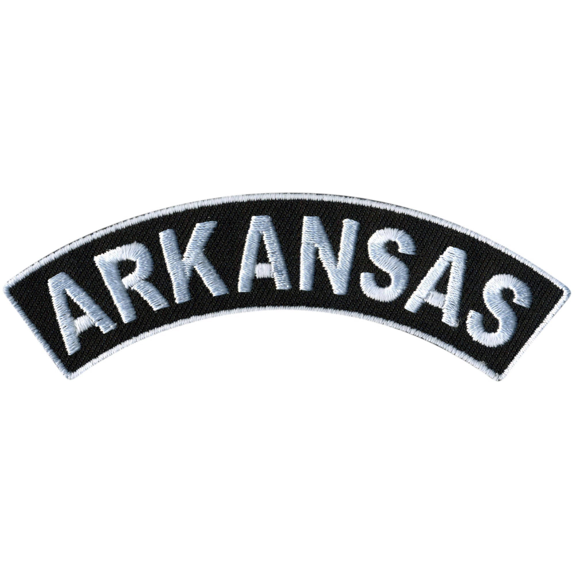 Arkansas 4” X 1” Top Rocker Patch