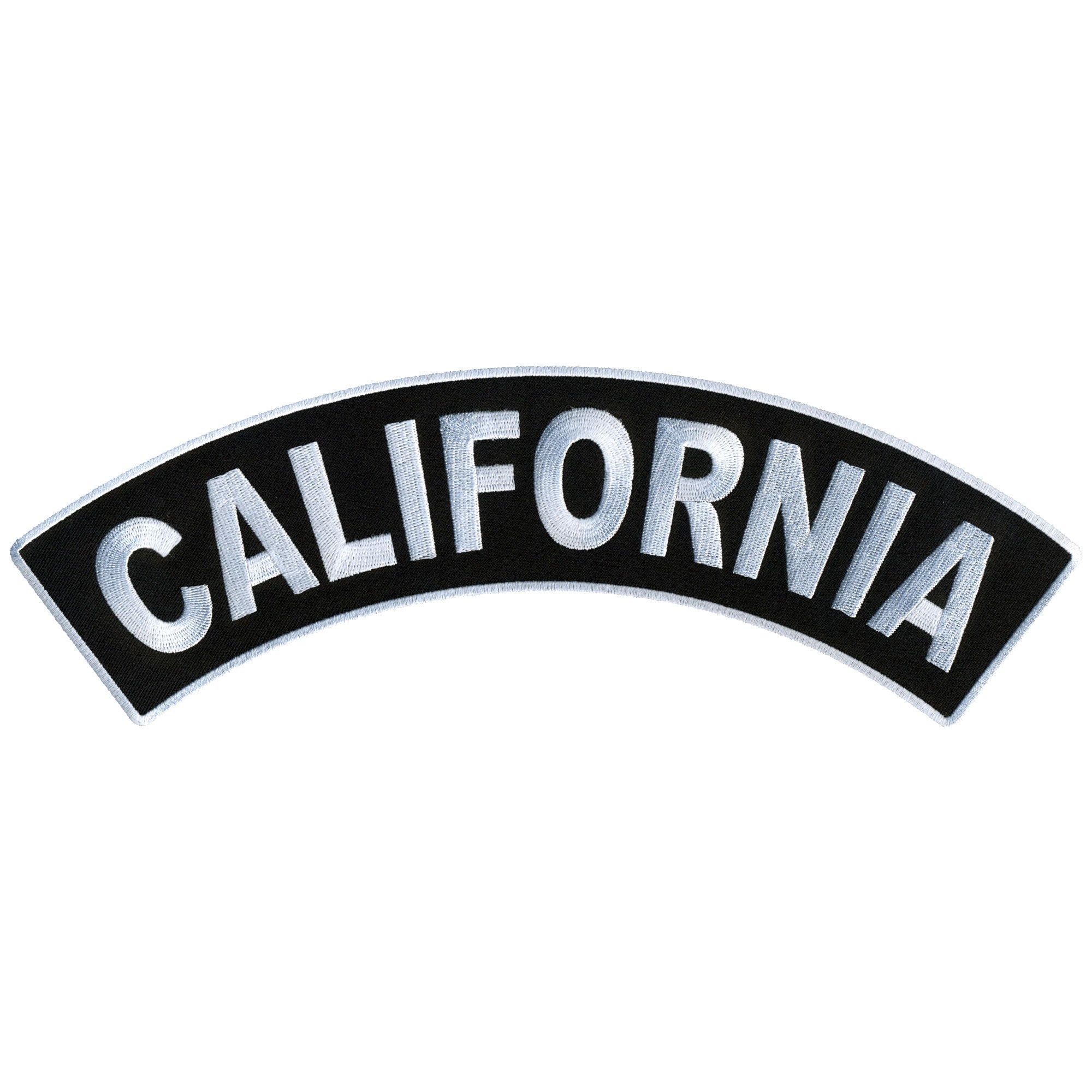 California 12” X 3” Top Rocker Patch – winxwheels
