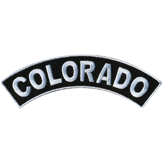 Colorado 4” X 1” Top Rocker Patch