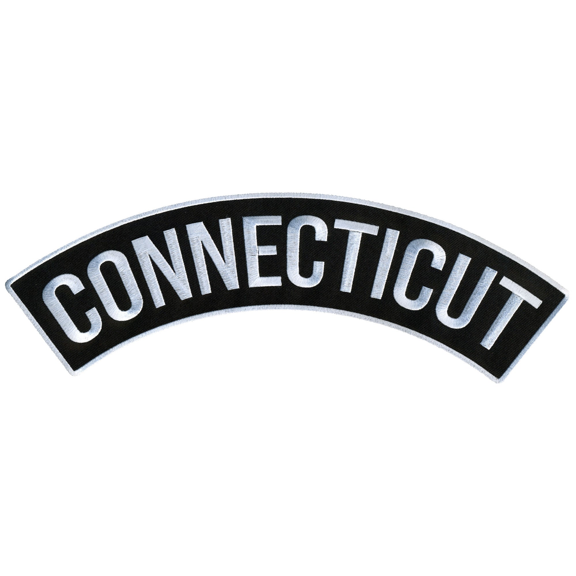 Connecticut 12” X 3” Top Rocker Patch