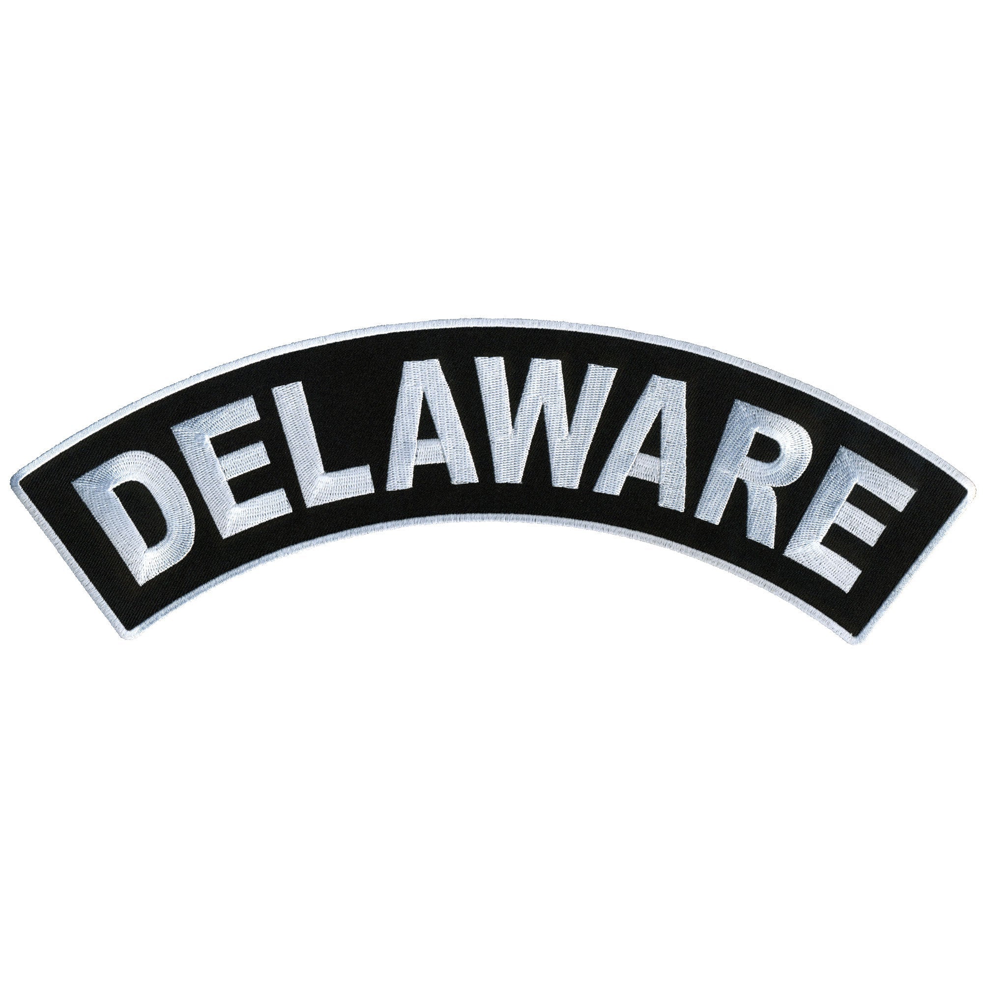 Delaware 12” X 3” Top Rocker Patch