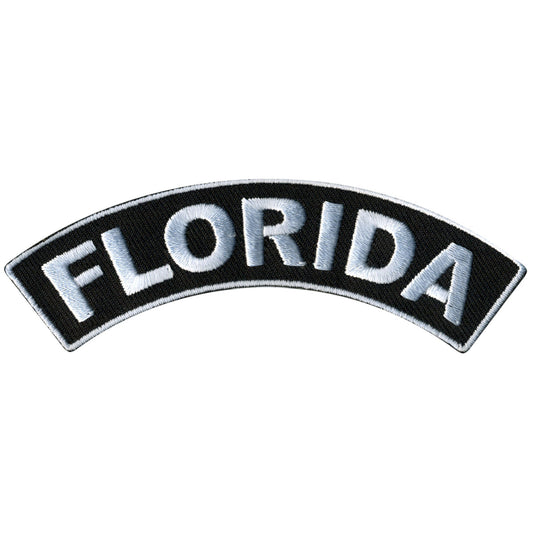 Florida 4” X 1” Top Rocker Patch