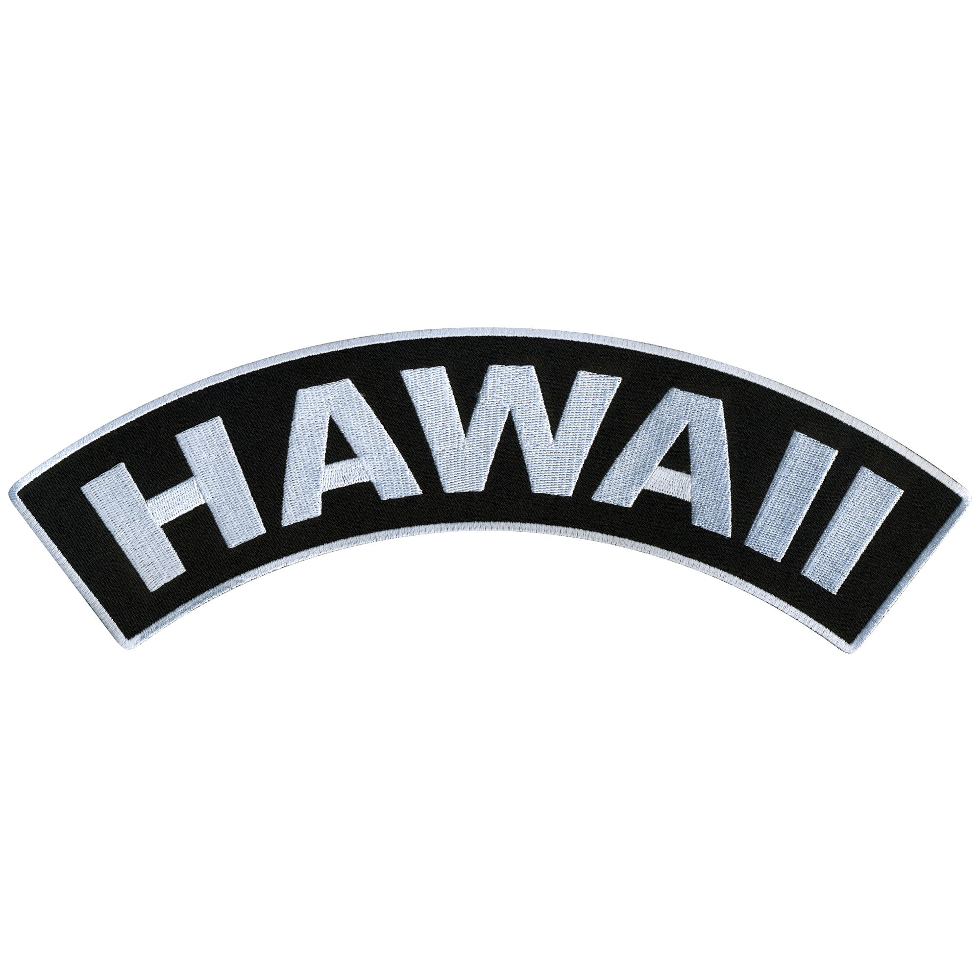 Hawaii 12” X 3” Top Rocker Patch