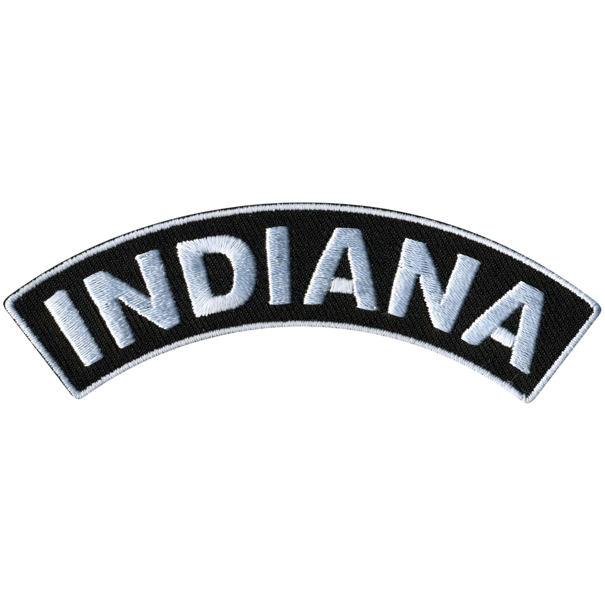 Indiana 4” X 1” Top Rocker Patch
