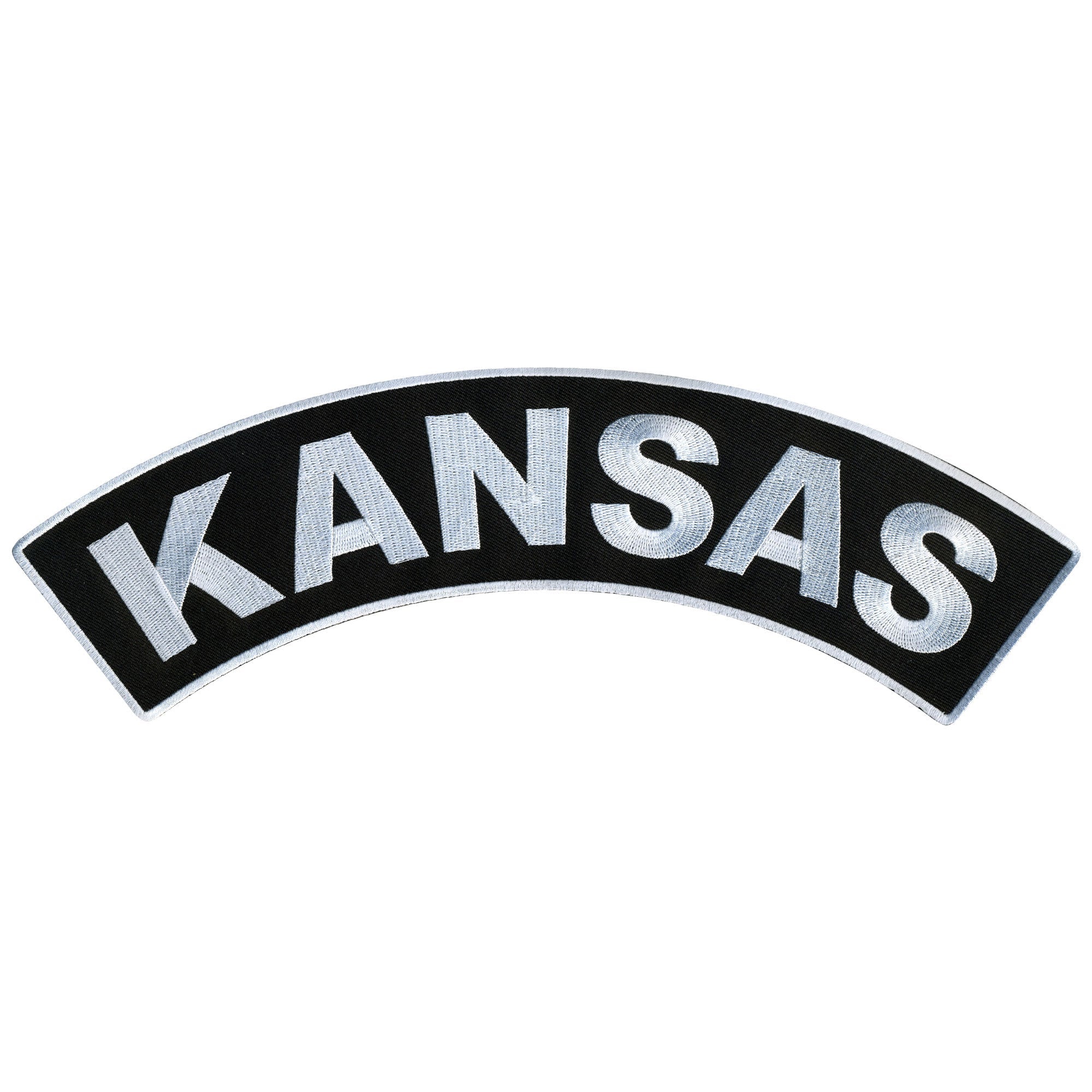 Kansas 12” X 3” Top Rocker Patch