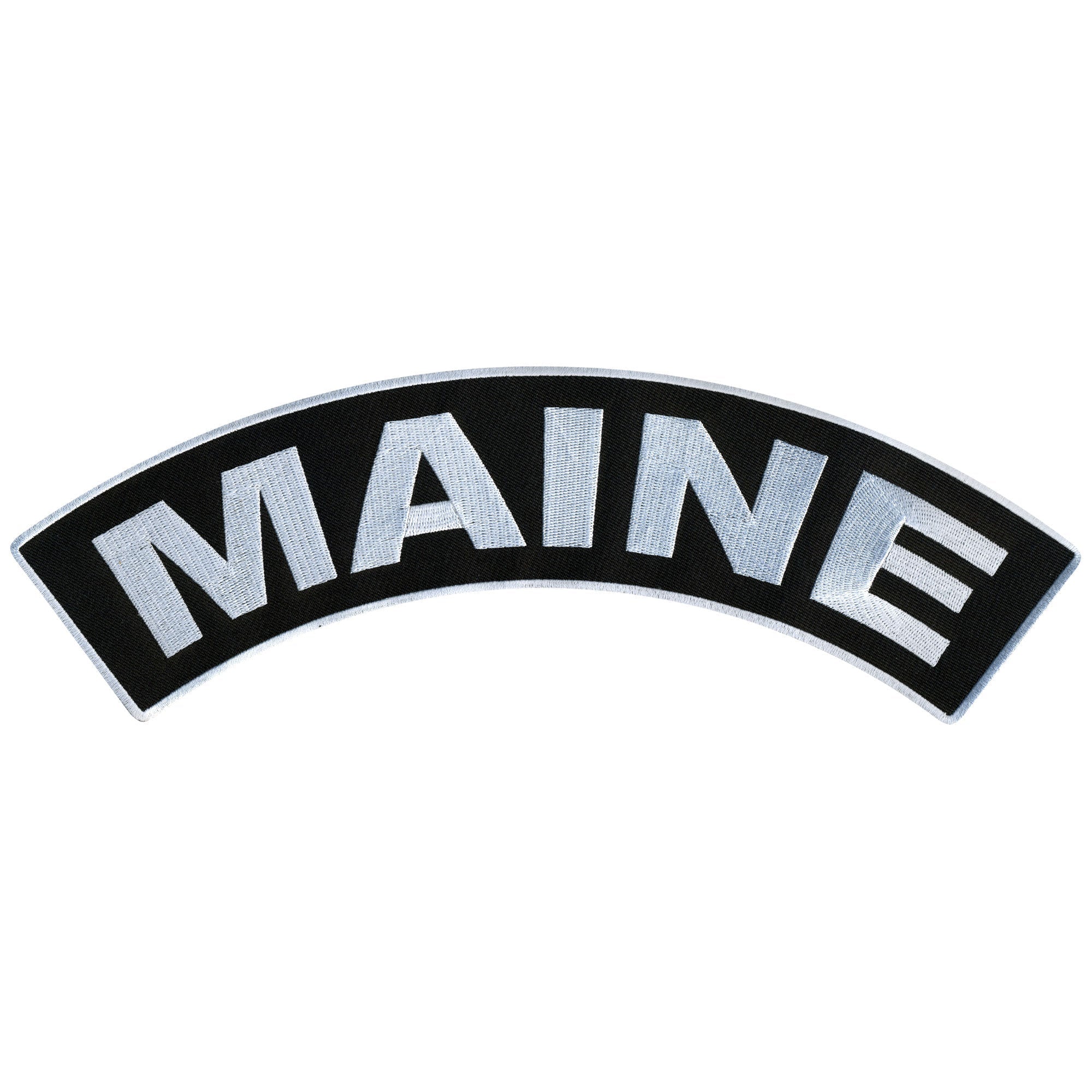 Maine 12” X 3” Top Rocker Patch