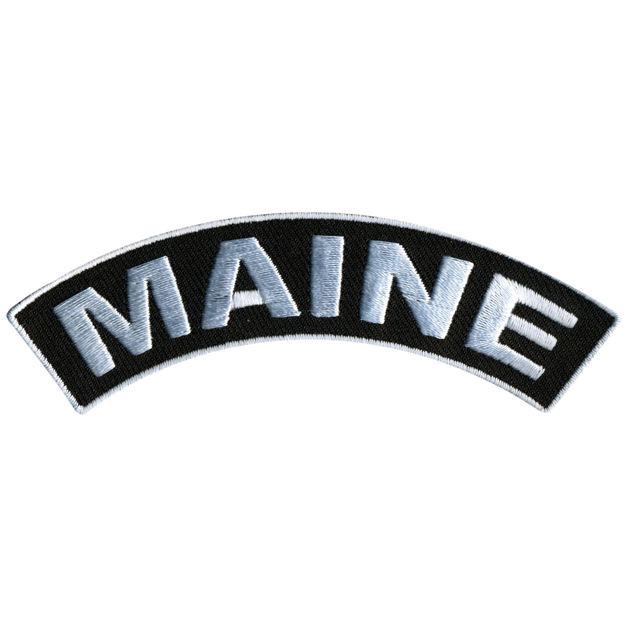 Maine 4” X 1” Top Rocker Patch