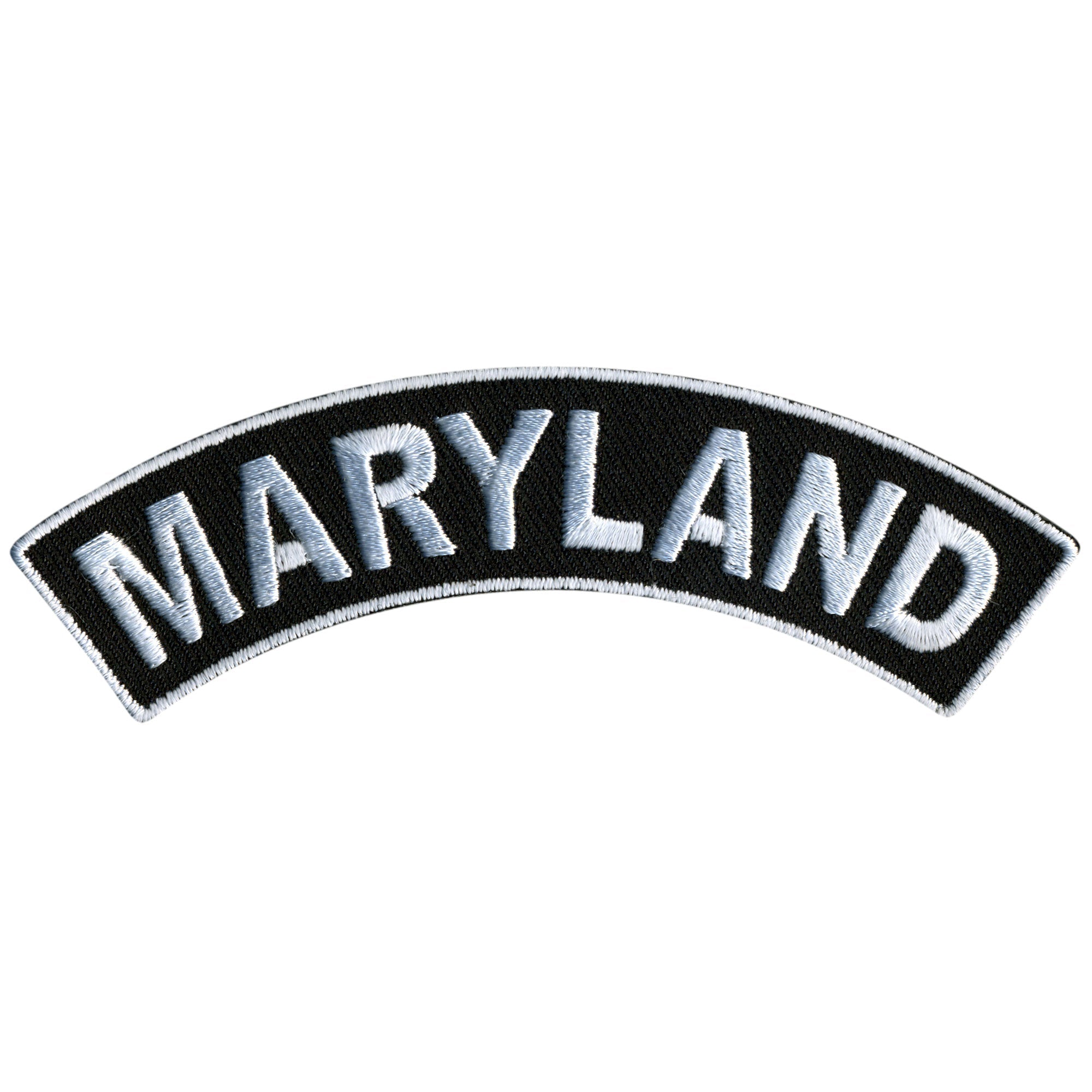 Maryland 4” X 1” Top Rocker Patch