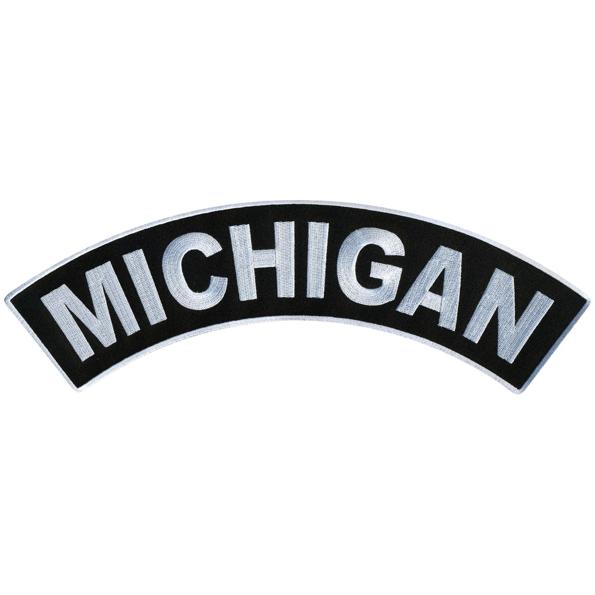 Michigan 12” X 3” Top Rocker Patch