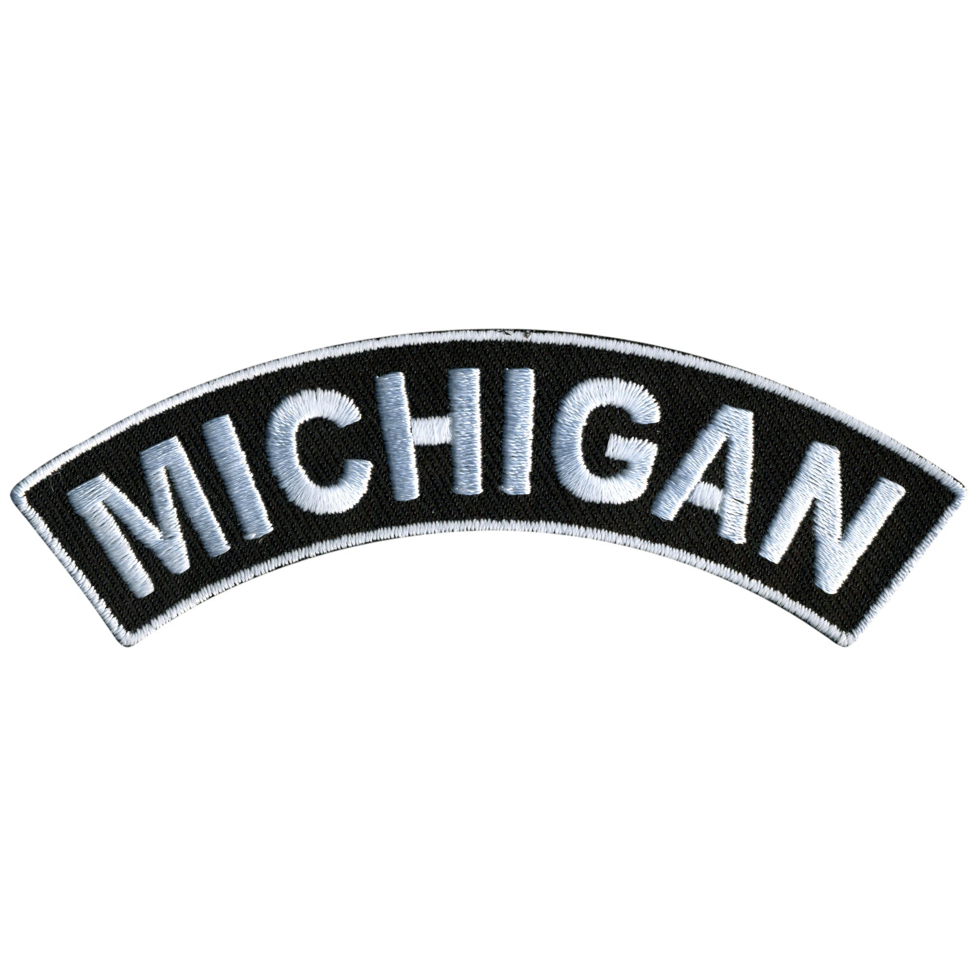 Michigan 4” X 1” Top Rocker Patch