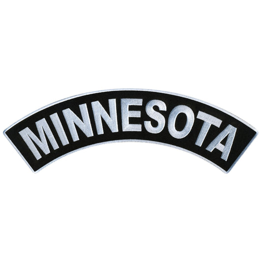 Minnesota 12” X 3” Top Rocker Patch