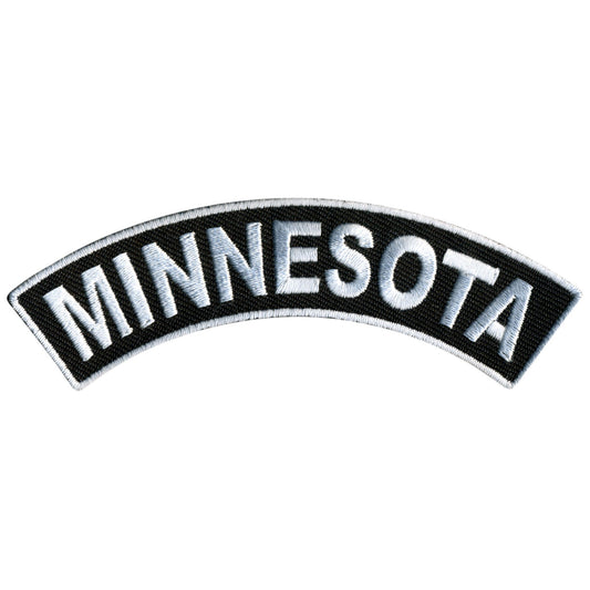 Minnesota 4” X 1” Top Rocker Patch