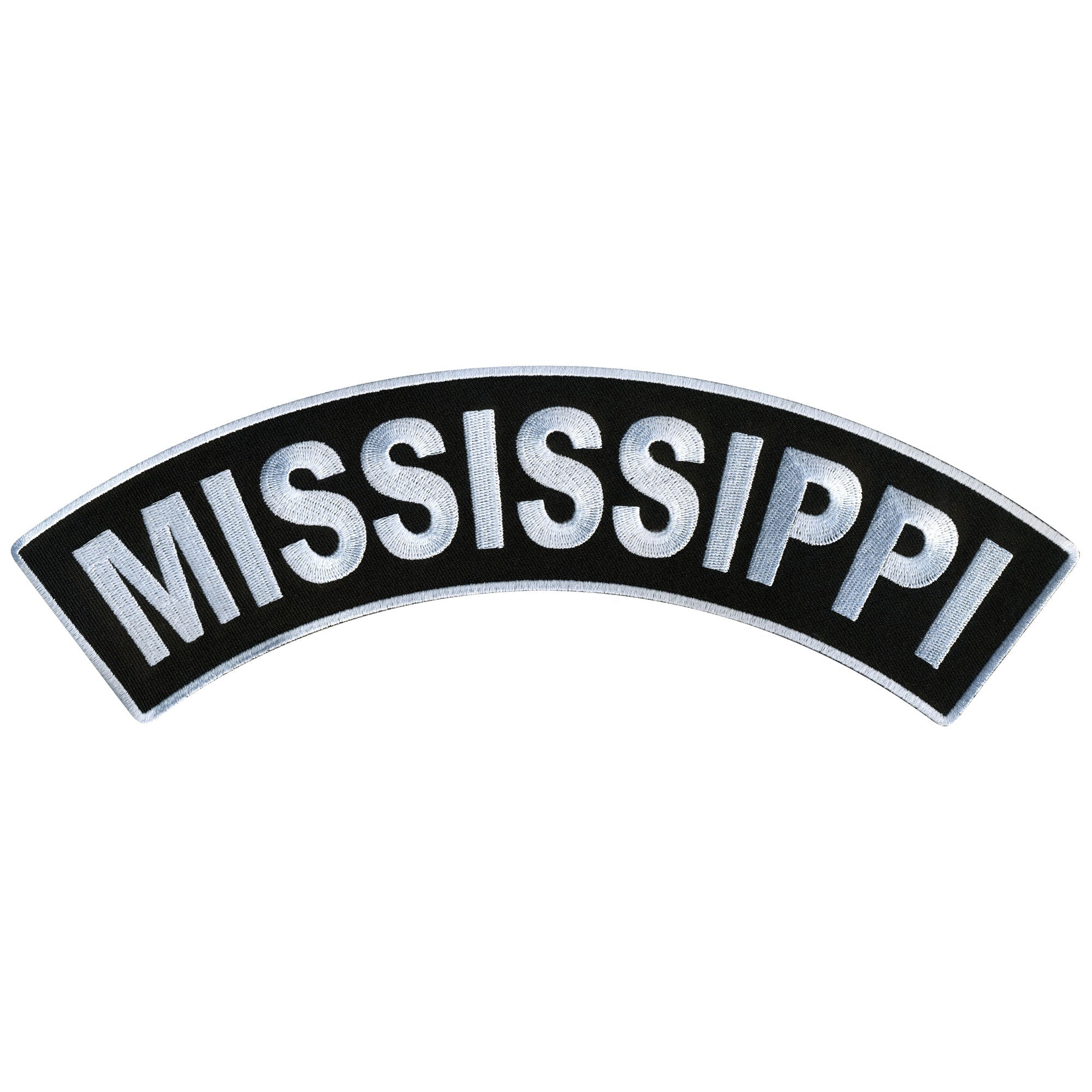 Mississippi 12” X 3” Top Rocker Patch – winxwheels