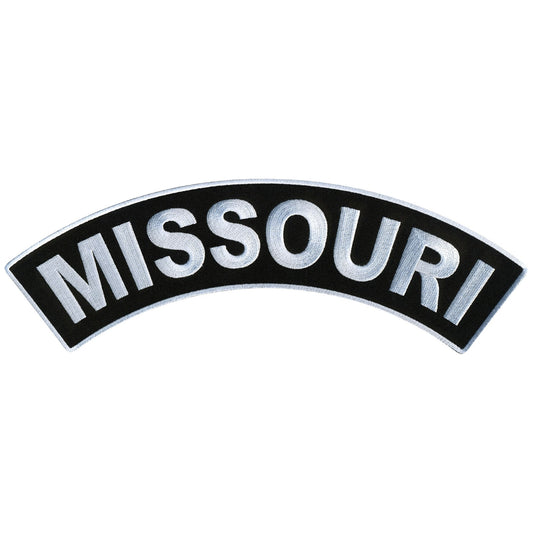 Missouri 12” X 3” Top Rocker Patch