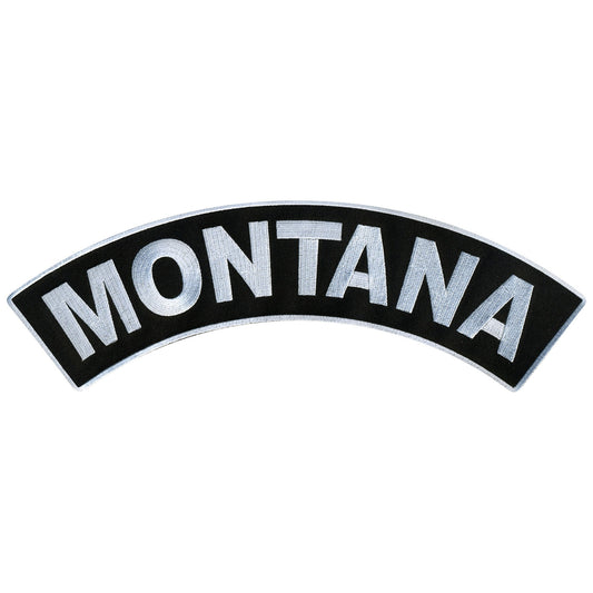 Montana 12” X 3” Top Rocker Patch
