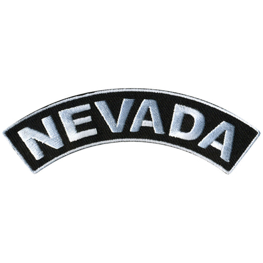 Nevada  4" X 1" Top Rocker Patch