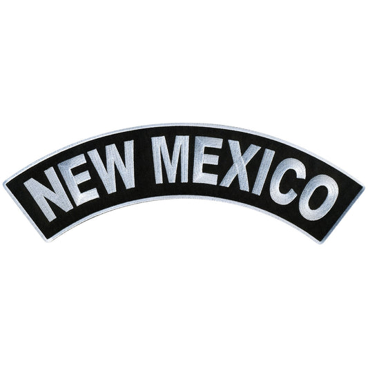 New Mexico  12" X 3" Top Rocker Patch