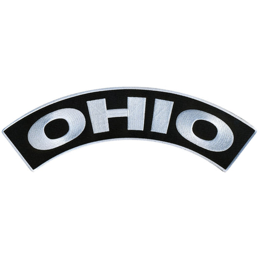 Ohio 12” X 3” Top Rocker Patch