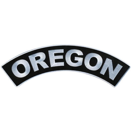 Oregon 12” X 3” Top Rocker Patch