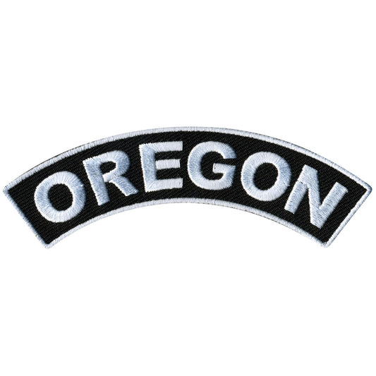 Oregon 4” X 1” Top Rocker Patch