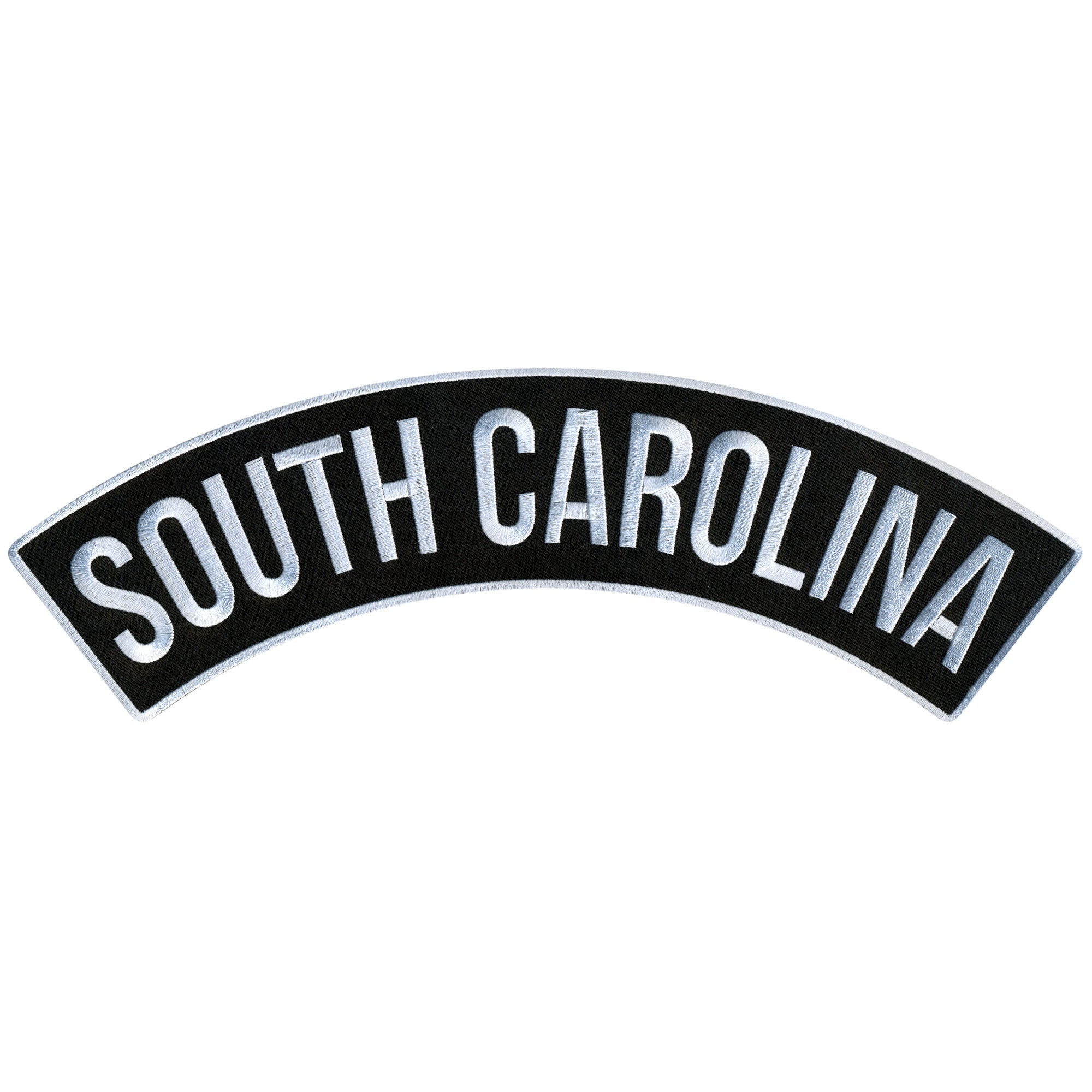 South Carolina 12” X 3” Top Rocker Patch