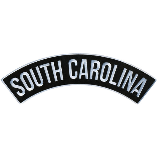 South Carolina 12” X 3” Top Rocker Patch