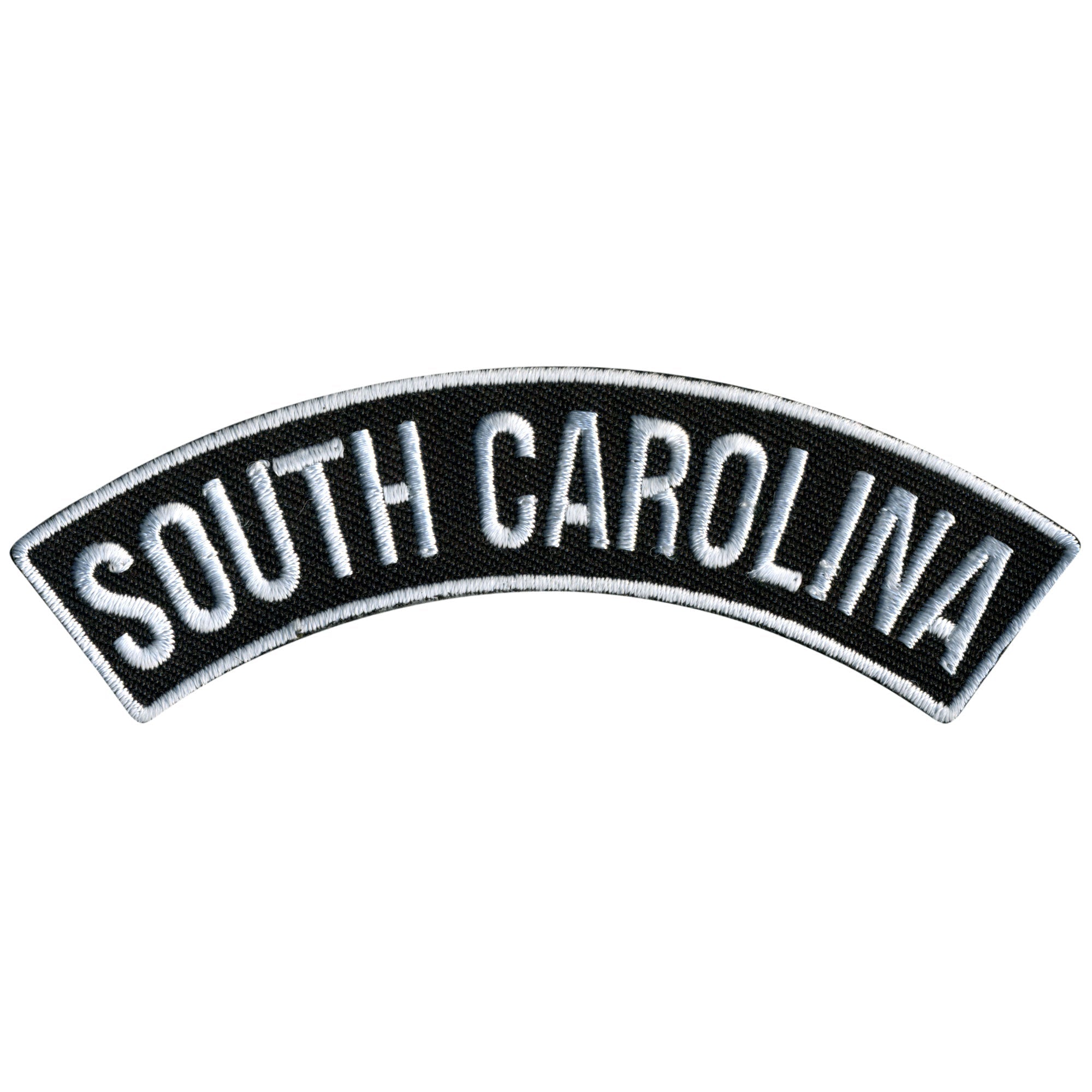 South Carolina 4” X 1” Top Rocker Patch