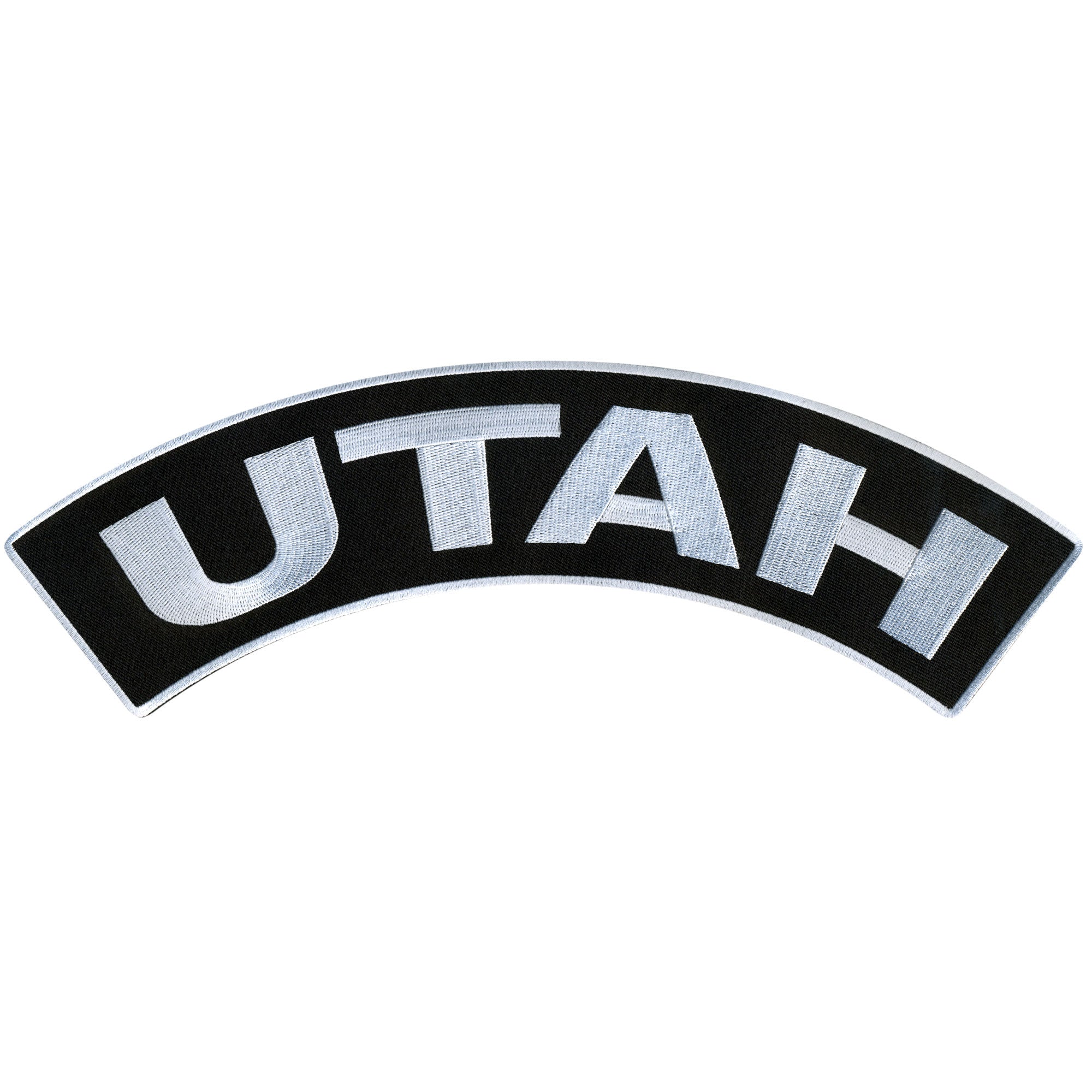 Utah 12” X 3” Top Rocker Patch