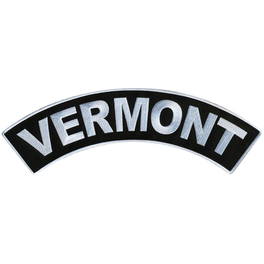 Vermont 12” X 3” Top Rocker Patch
