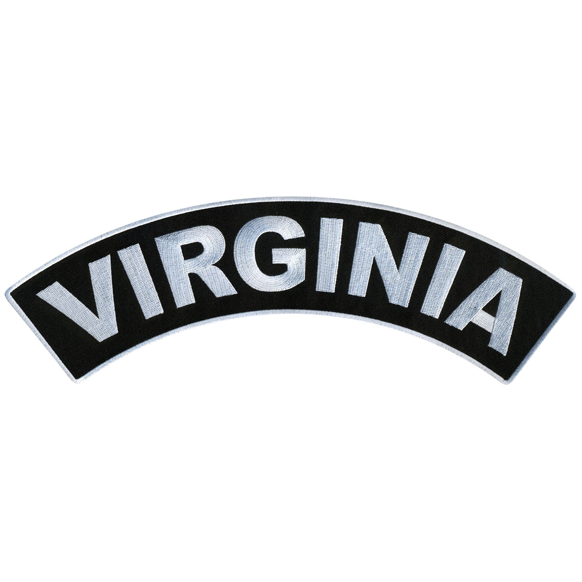 Virginia 12” X 3” Top Rocker Patch
