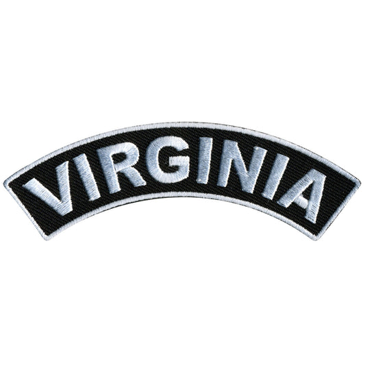 Virginia 4” X 1” Top Rocker Patch