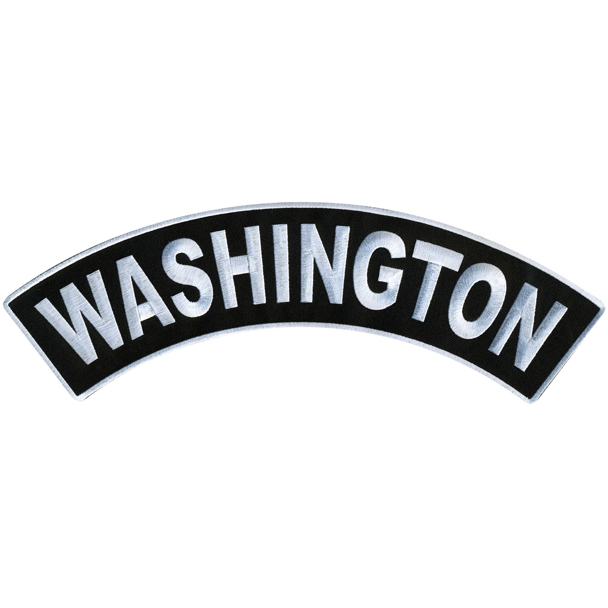 Washington 12” X 3” Top Rocker Patch
