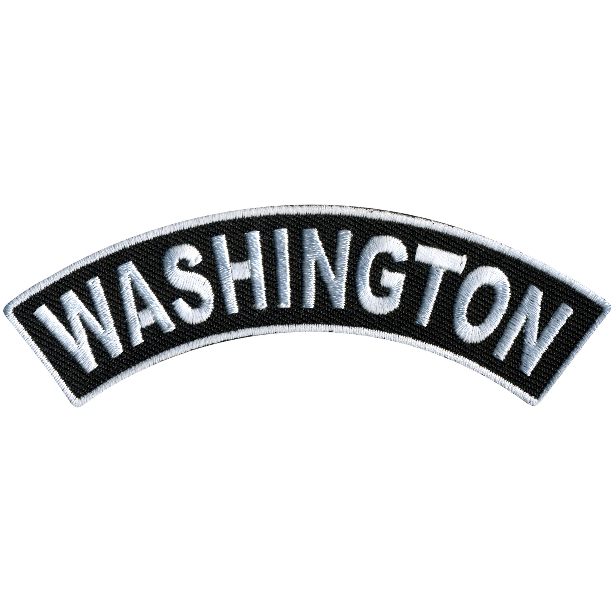 Washington 4” X 1” Top Rocker Patch