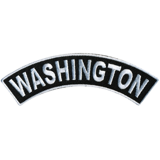Washington 4” X 1” Top Rocker Patch