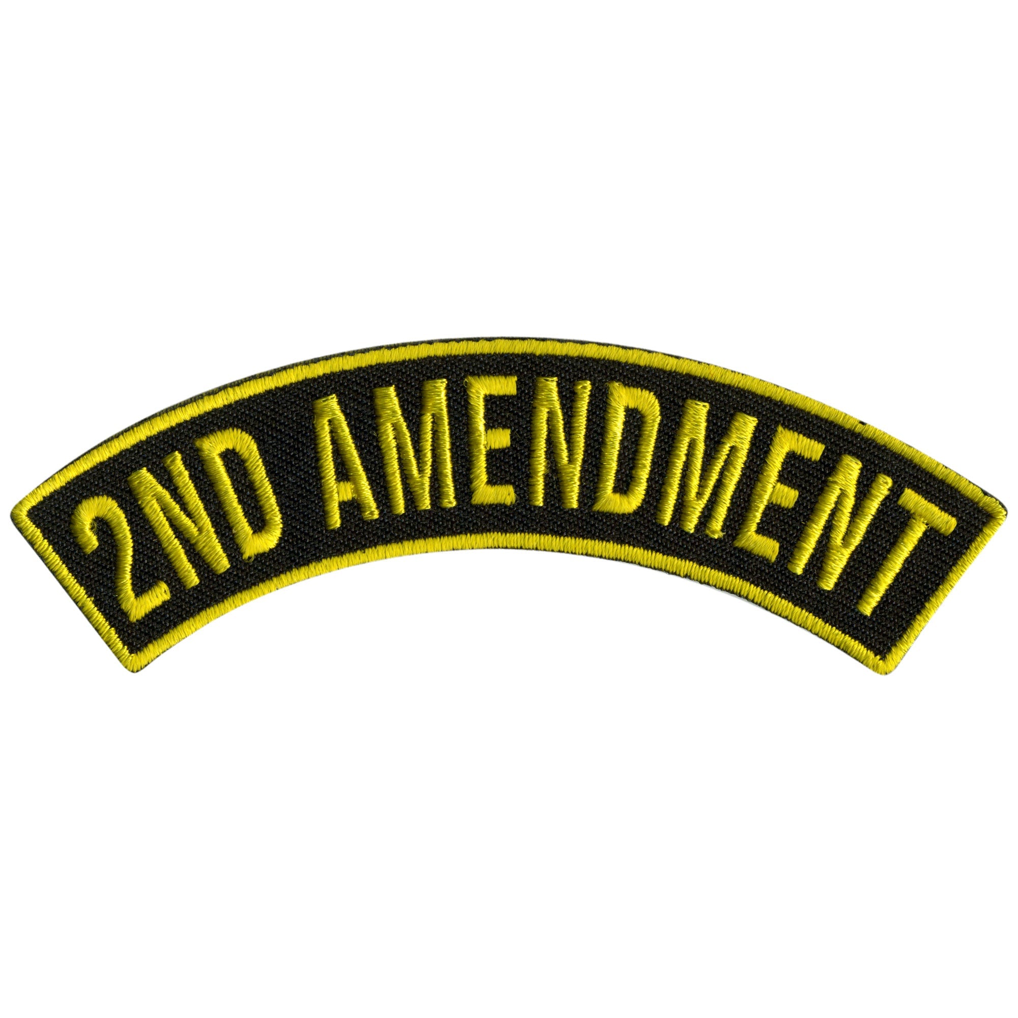 2nd Amendment 4” X 1” Top Rocker Patch