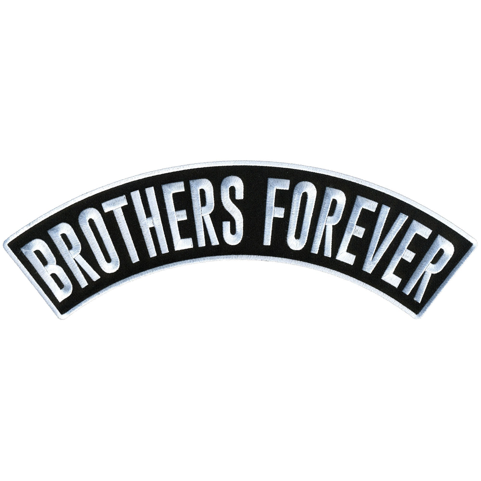Brothers Forever 12” X 3” Top Rocker Patch