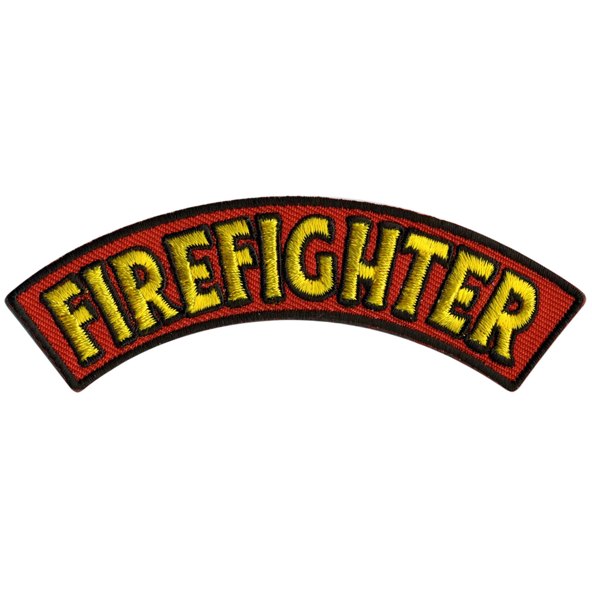 Firefighter 4” X 1” Top Rocker Patch