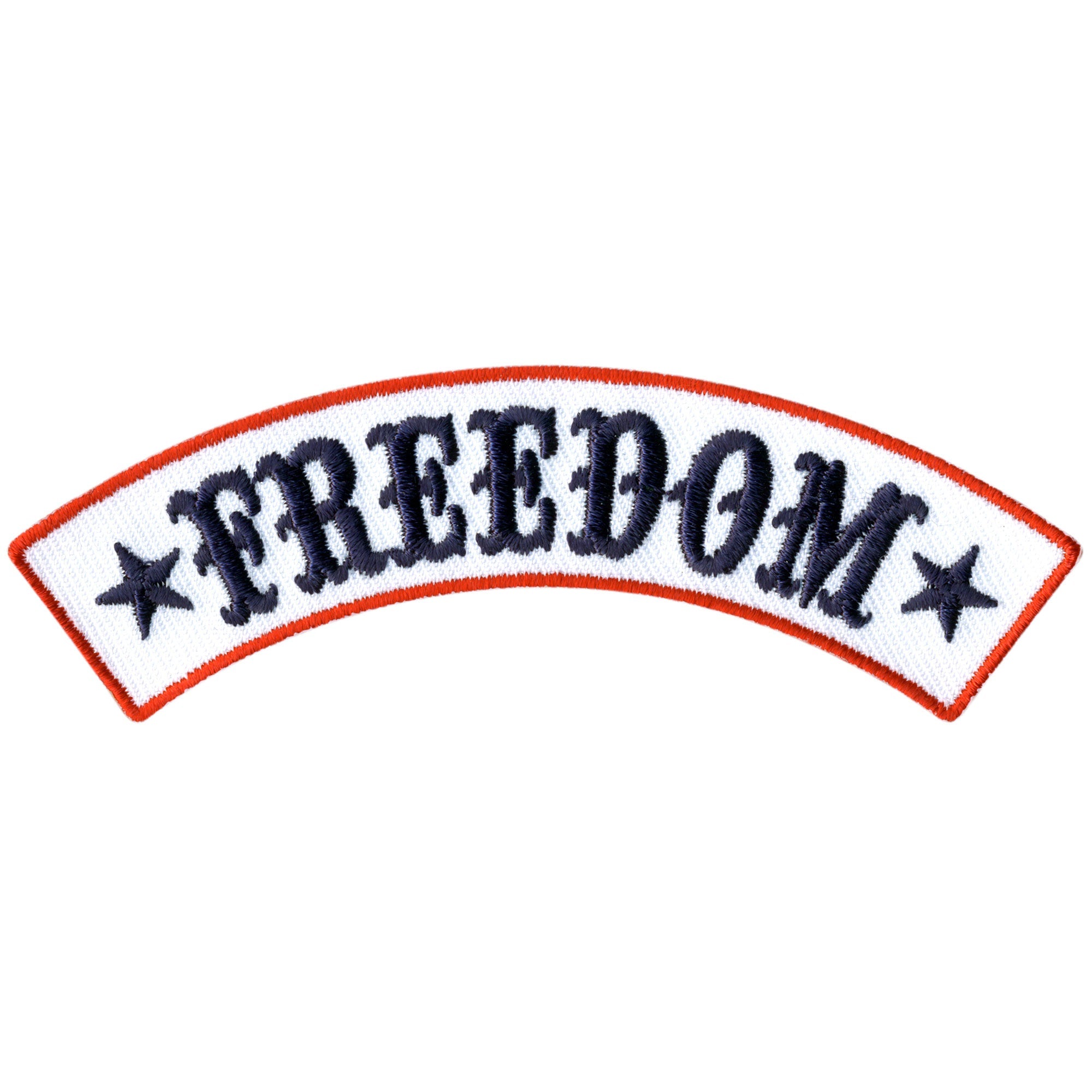 Freedom 4” X 1” Top Rocker Patch