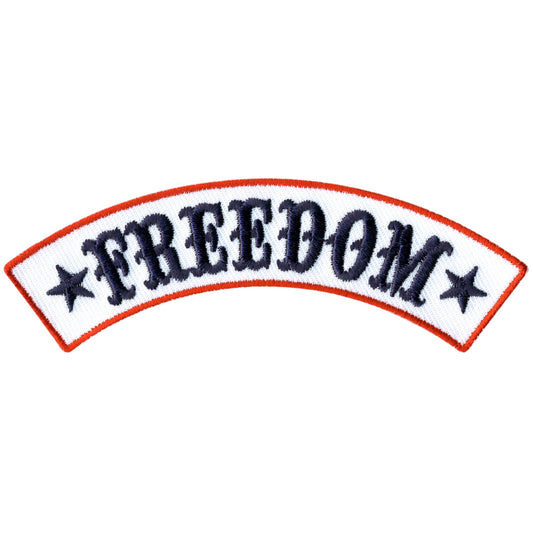 Freedom 4” X 1” Top Rocker Patch