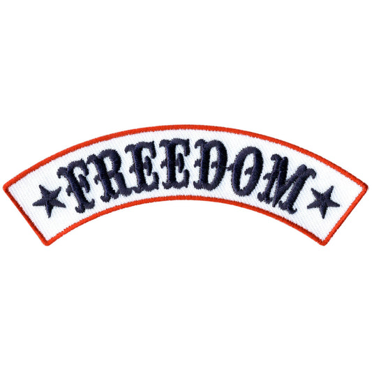 Freedom 12” X 3” Top Rocker Patch