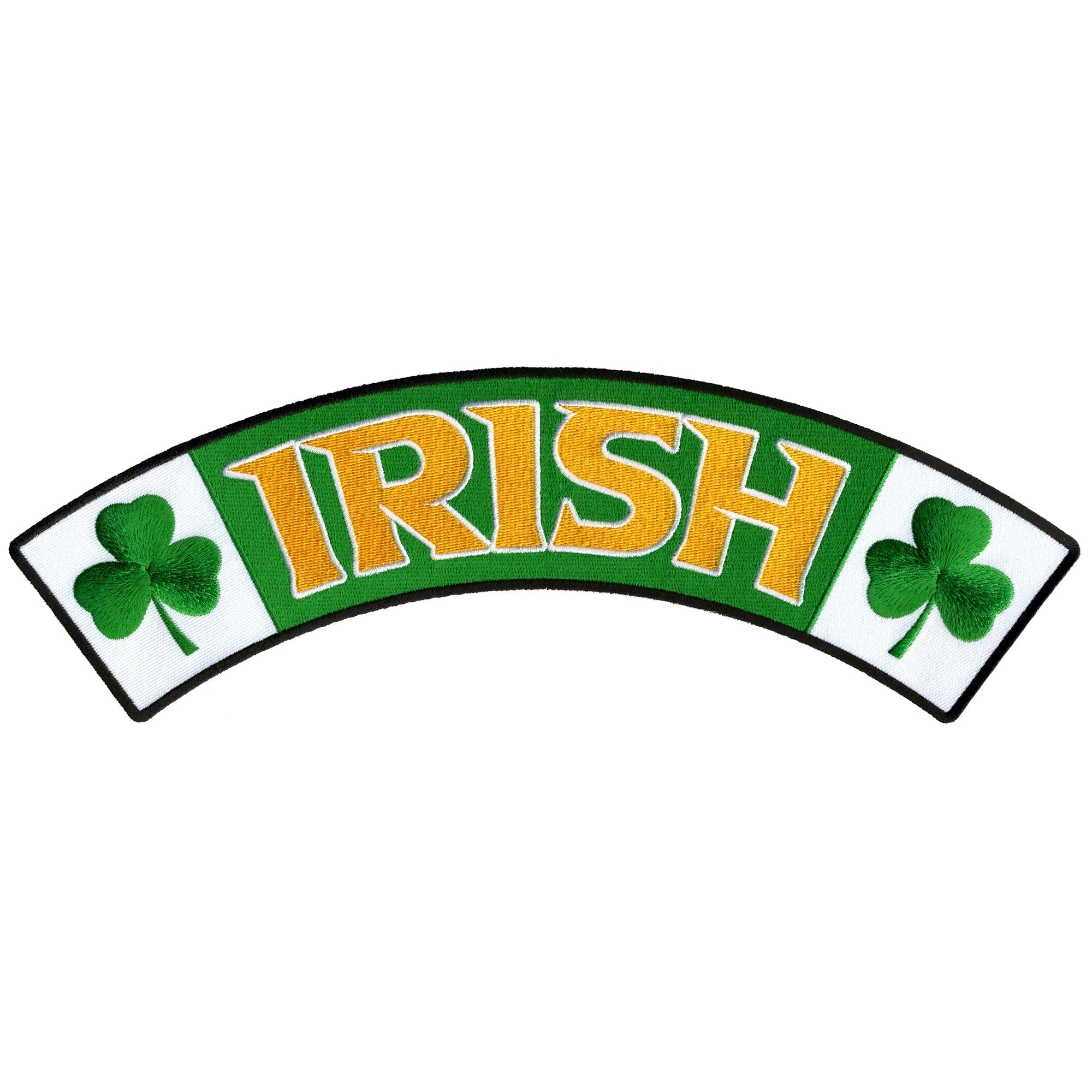 Irish 12” X 3” Top Rocker Patch