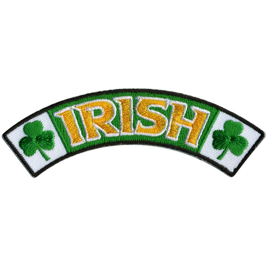Irish 4” X 1” Top Rocker Patch