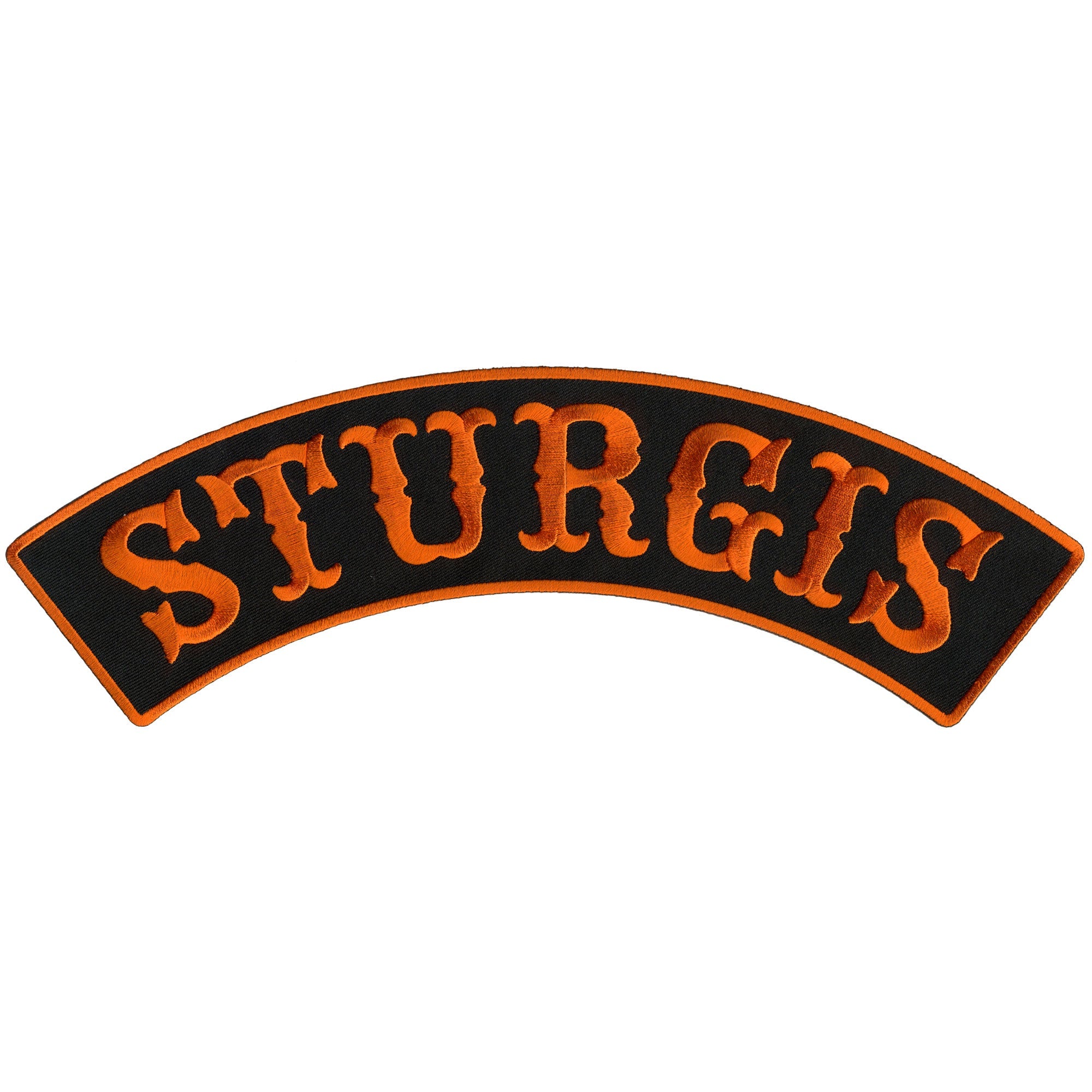 PPM4155 Sturgis 12” X 3” Top Rocker Patch